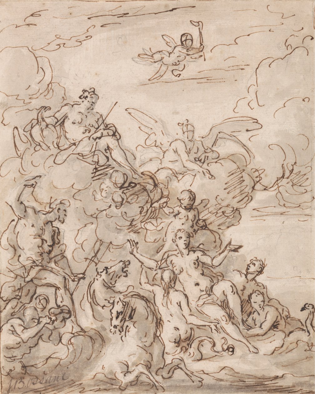 Venus födelse av Sir James Thornhill