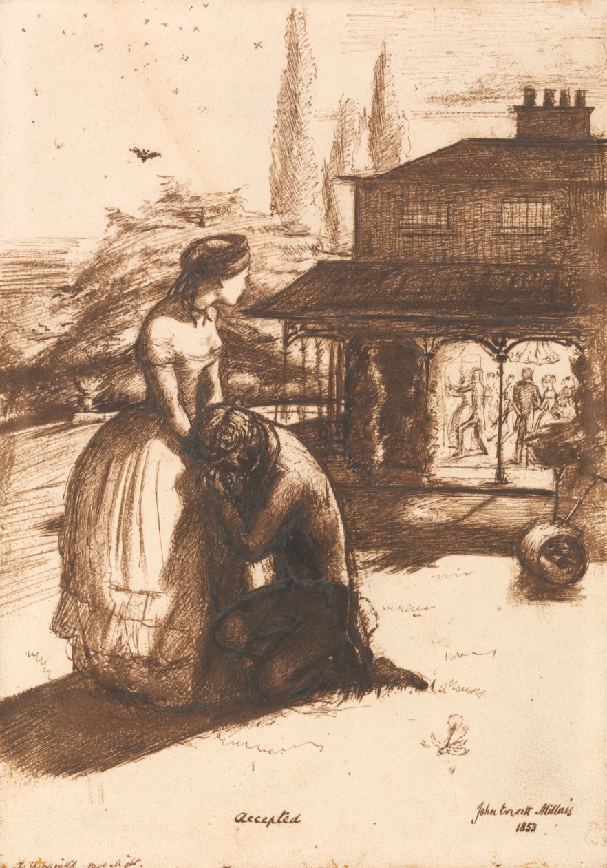 Accepterad av Sir John Everett Millais