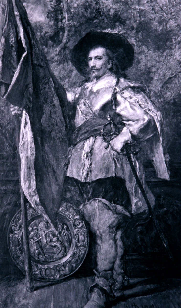 En fanbärare, 1897 av Sir John Gilbert
