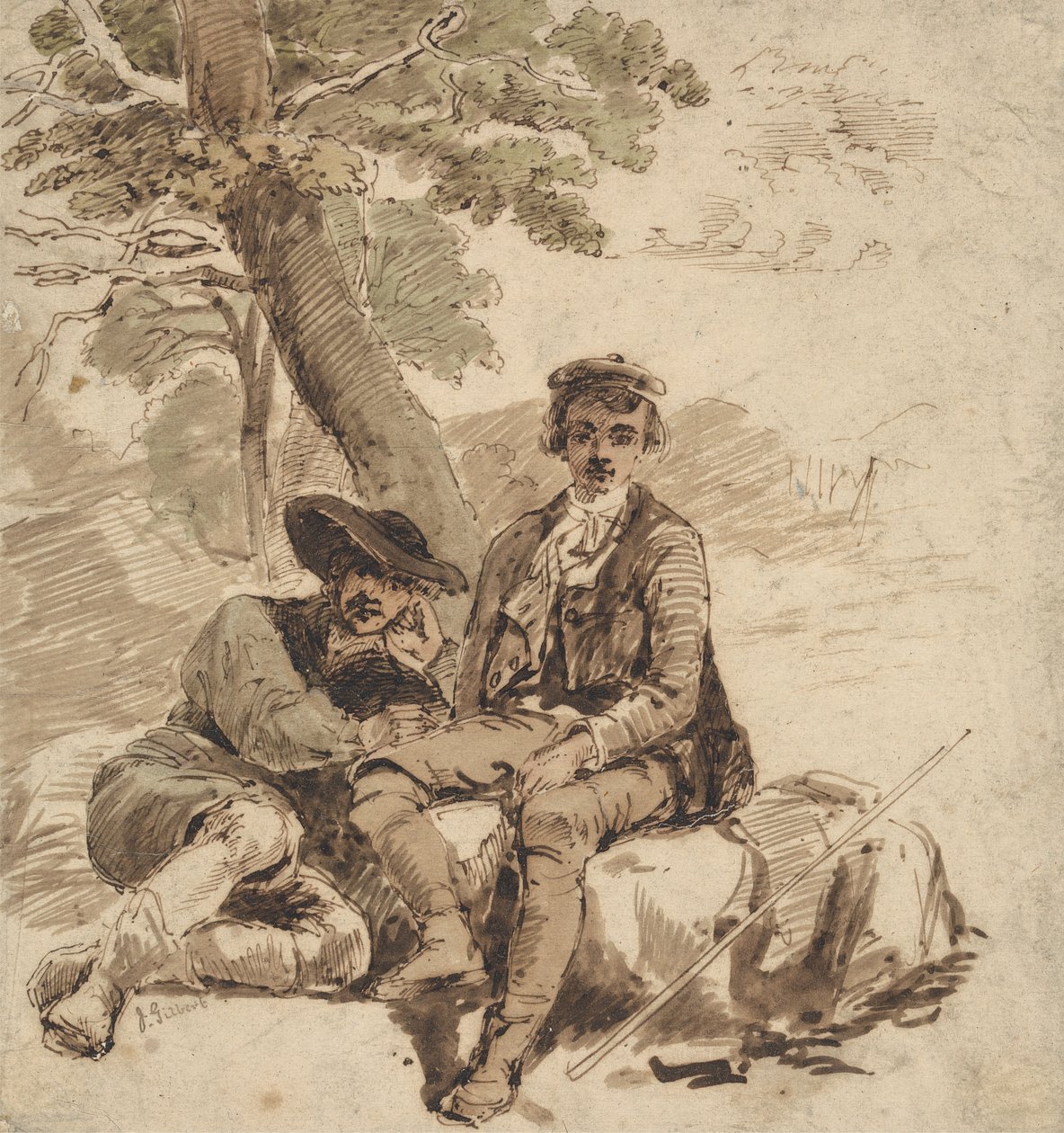 Vägfarare av Sir John Gilbert