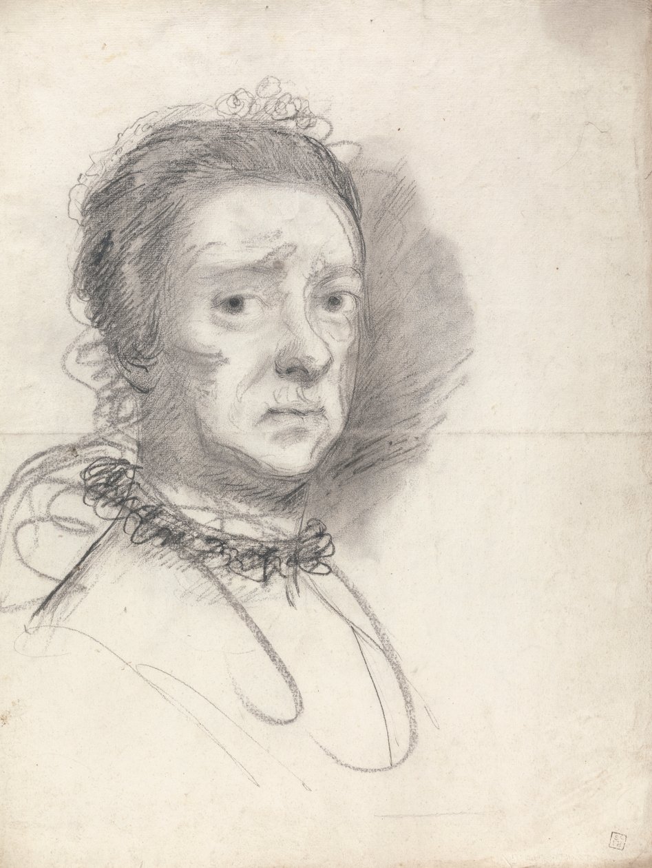 Chef för en äldre dam; studier från Rafaels disputation av Sir Joshua Reynolds