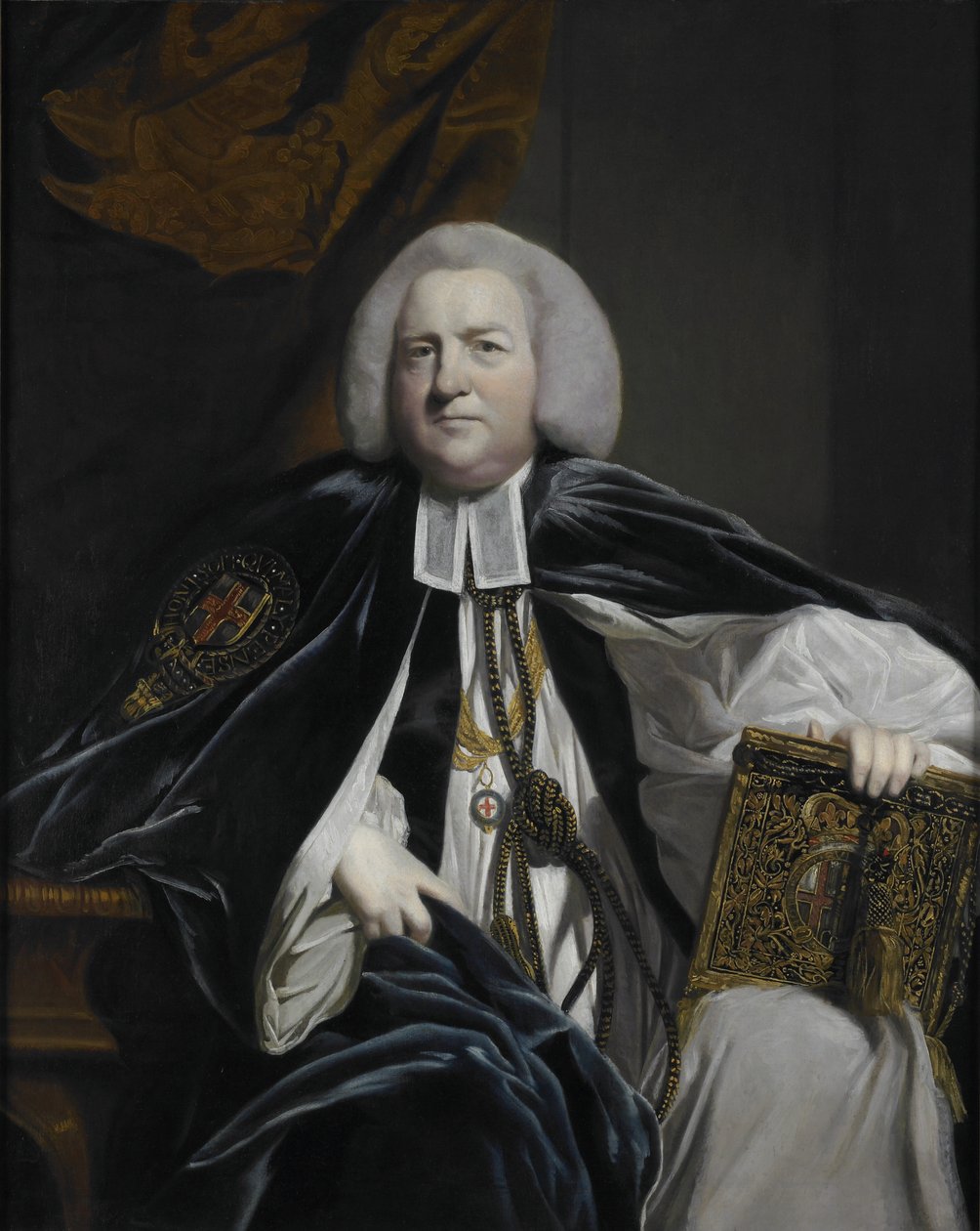 Robert Hay Drummond, D. D. ärkebiskop av York och kansler av Strumpebandsorden av Sir Joshua Reynolds
