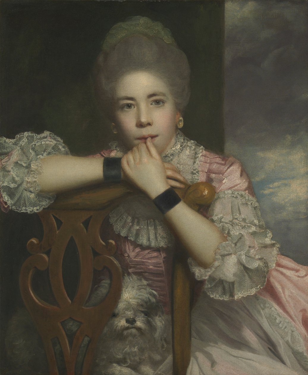 Mrs Abington som Miss Prue i "Love for Love" av William Congreve av Sir Joshua Reynolds RA
