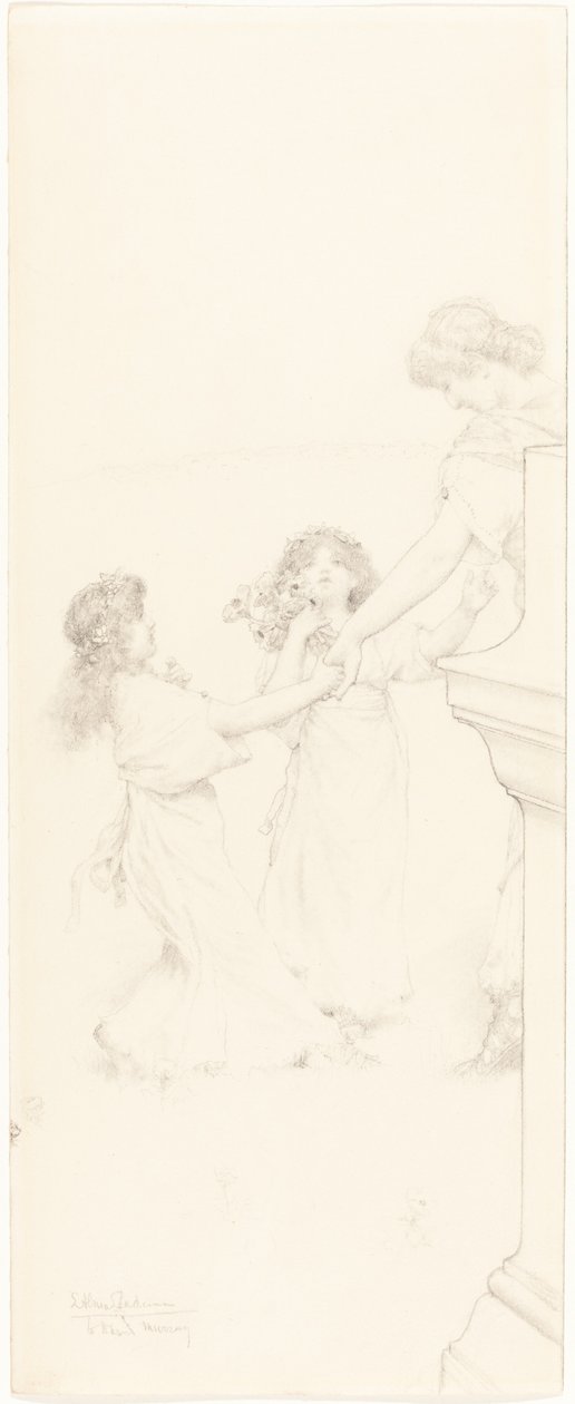 En dans på våren av Sir Lawrence Alma Tadema