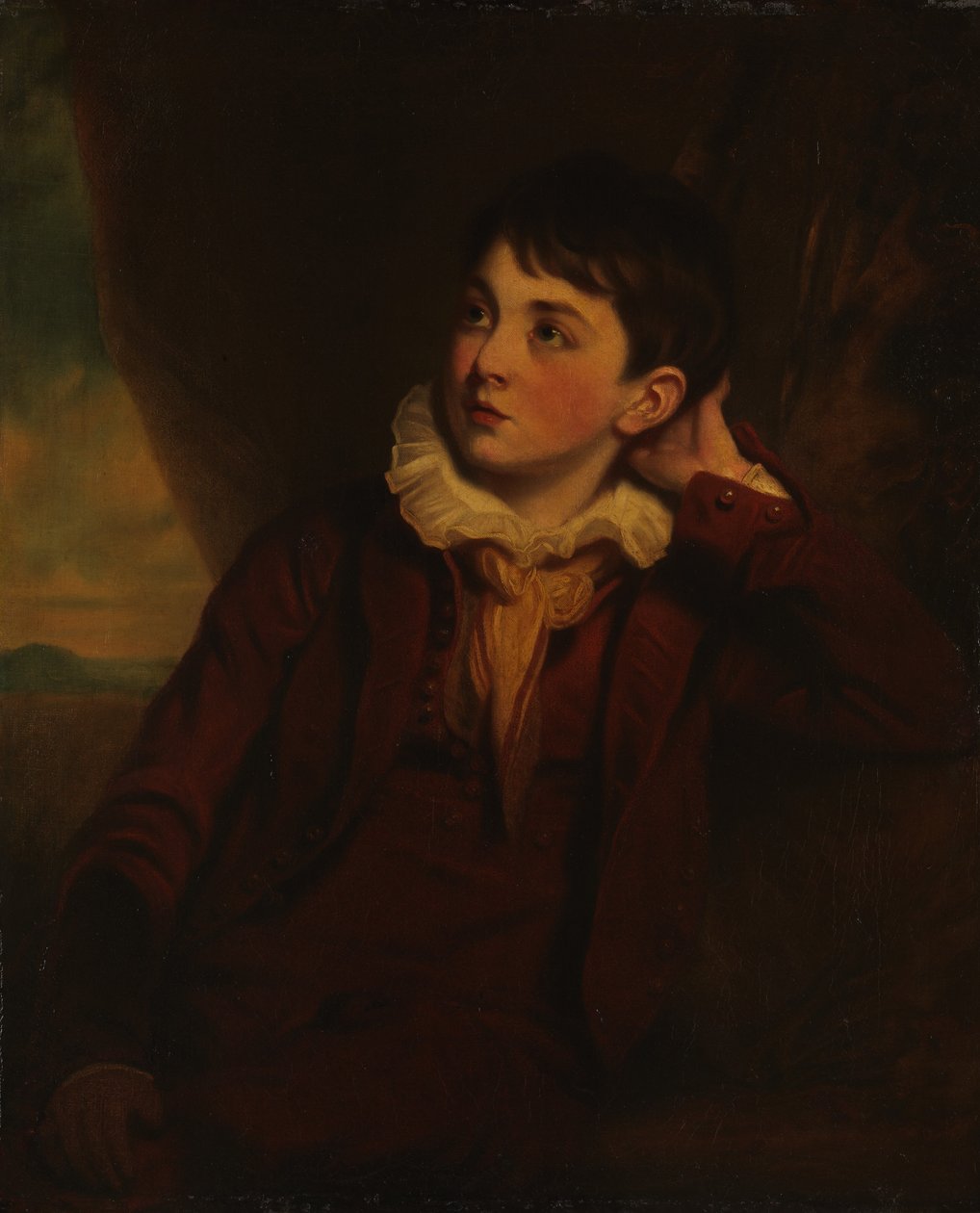 William Archer Shee 1810-1899, konstnärens son, ca. 1820. av Sir Martin Archer Shee