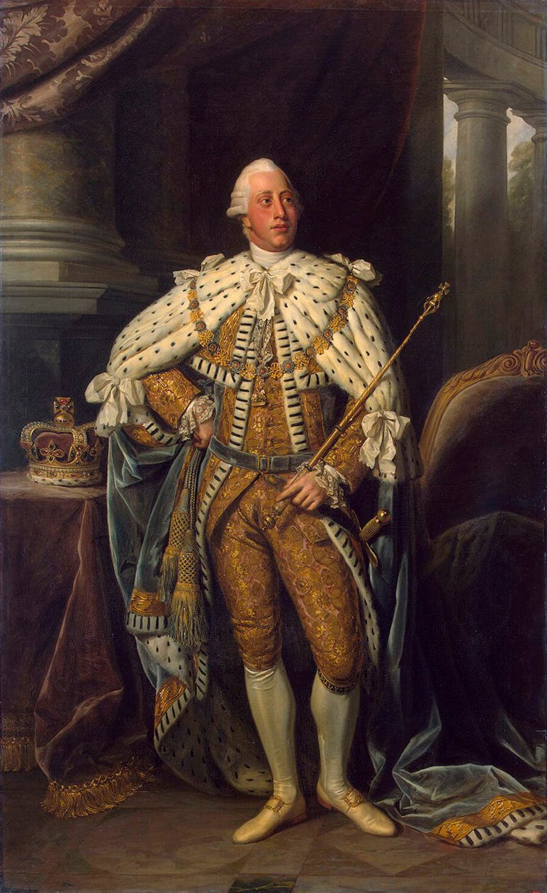 Porträtt av kung George III av Storbritannien