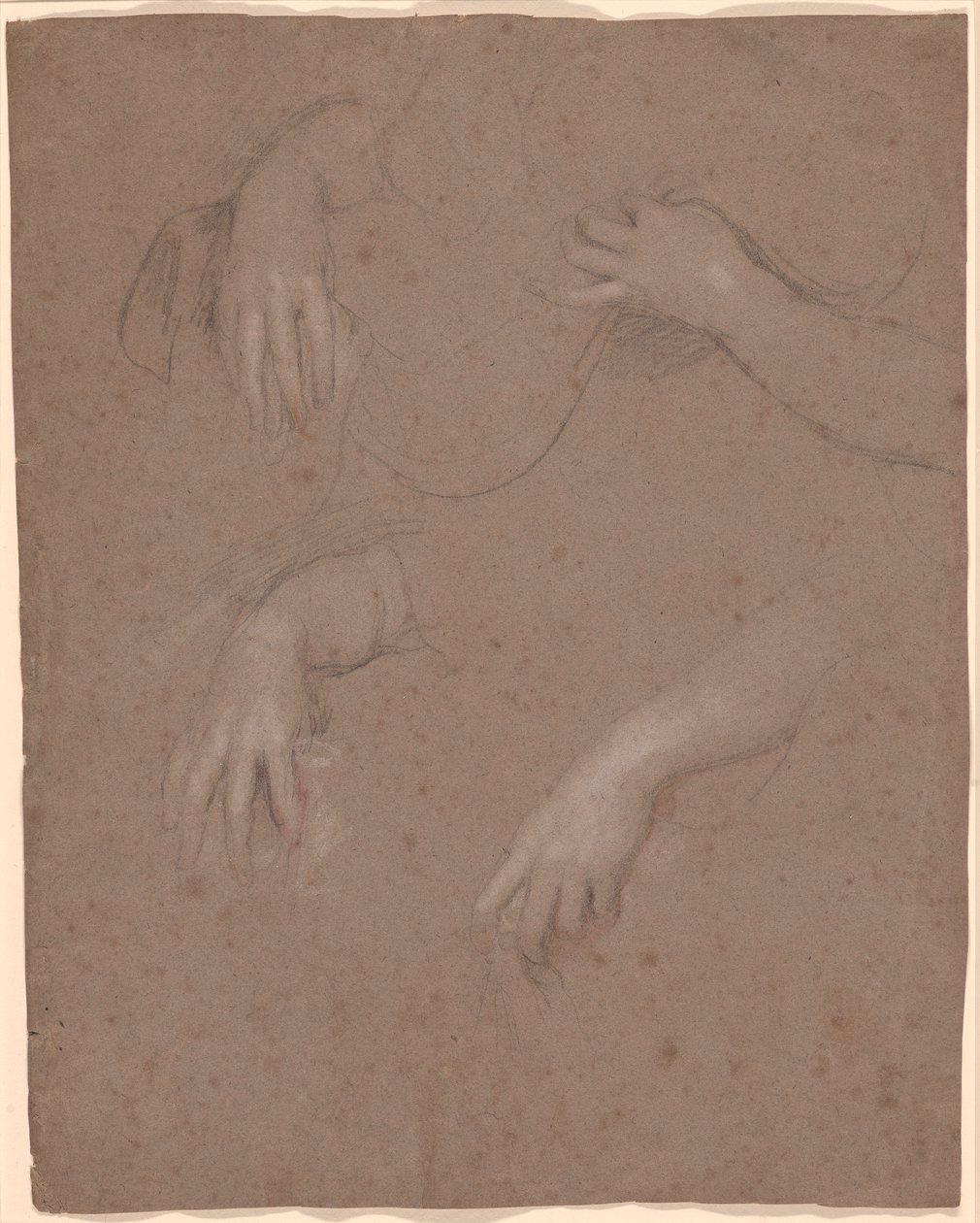 Teckningar av händer av Sir Peter Lely