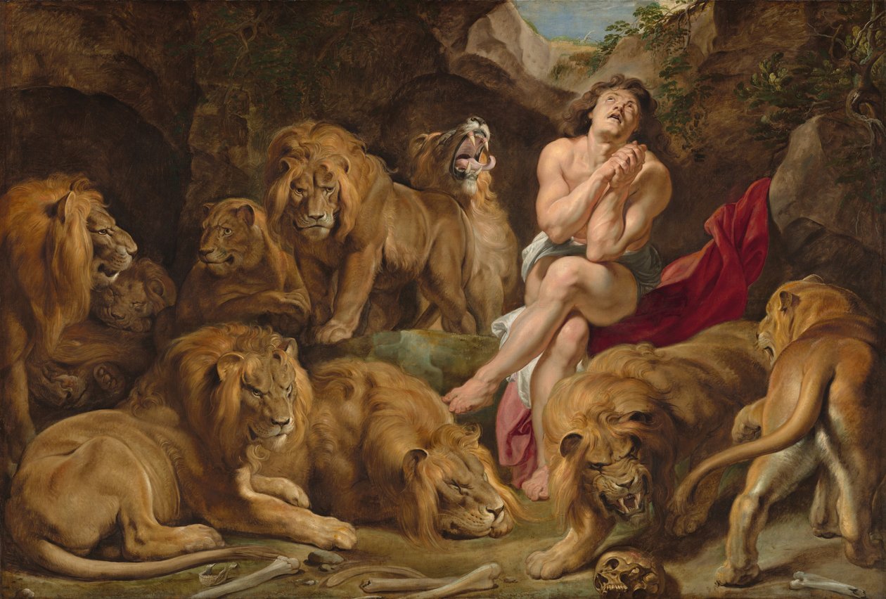 Daniel i Lejonhålan av Sir Peter Paul Rubens