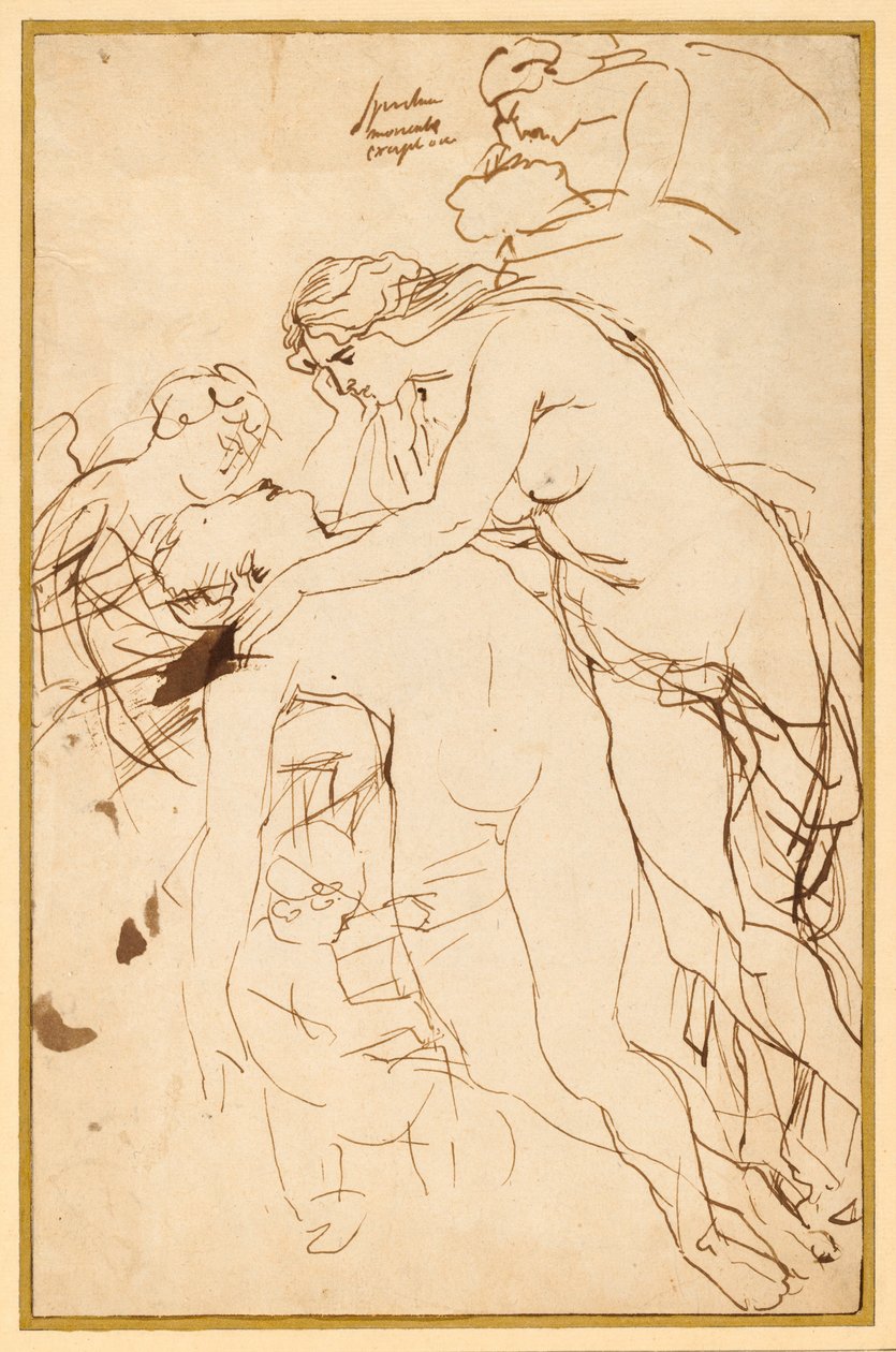 Venus klagande Adonis av Sir Peter Paul Rubens