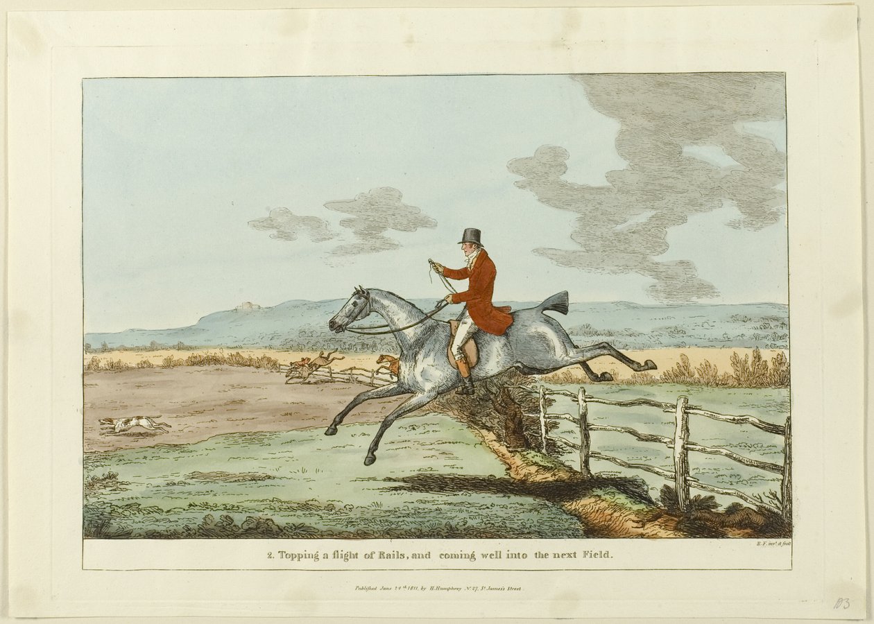 Topping a Flight of Rails, and Coming Well into the Next Field, del två från Insdispensable Accomplishments av Sir Robert Frankland