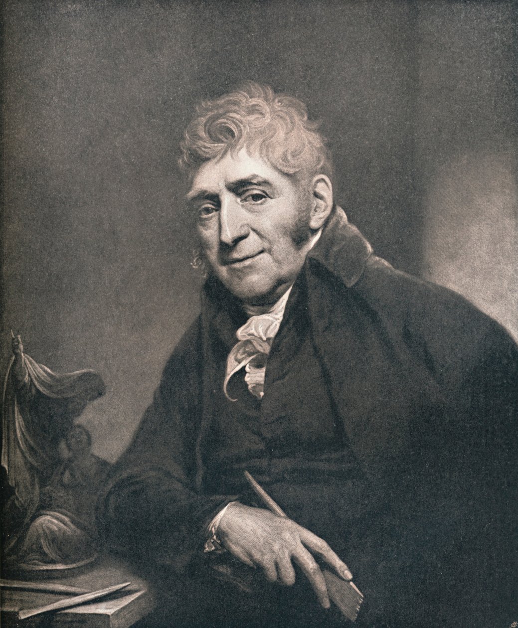 Porträtt av Joseph Nollekens, c1812 1904 av Sir William Beechey