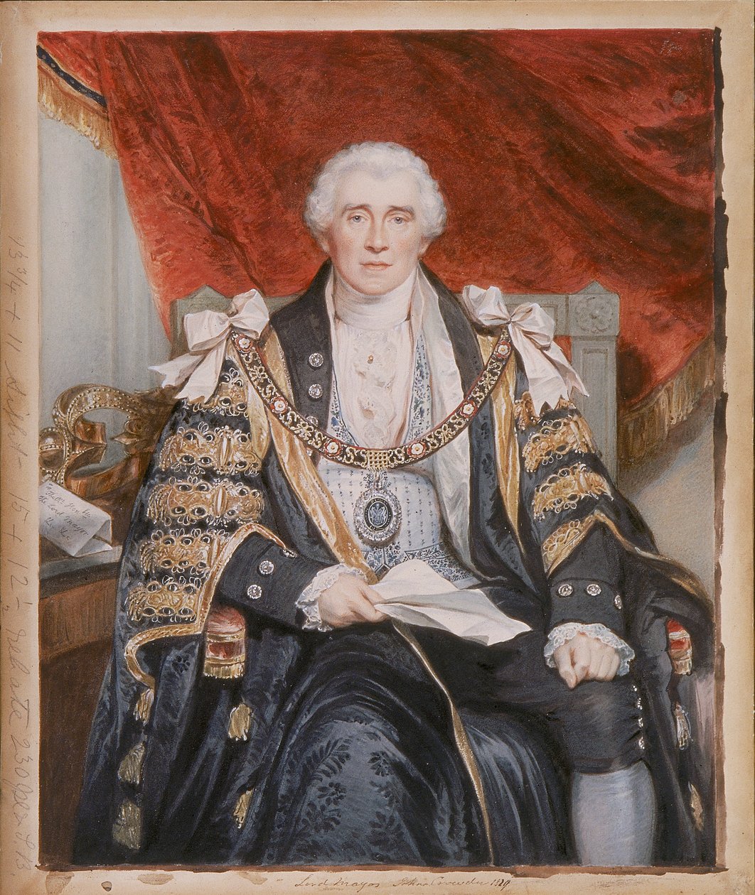 John Crowder, borgmästare i London, c1829 av Sir William Charles Ross