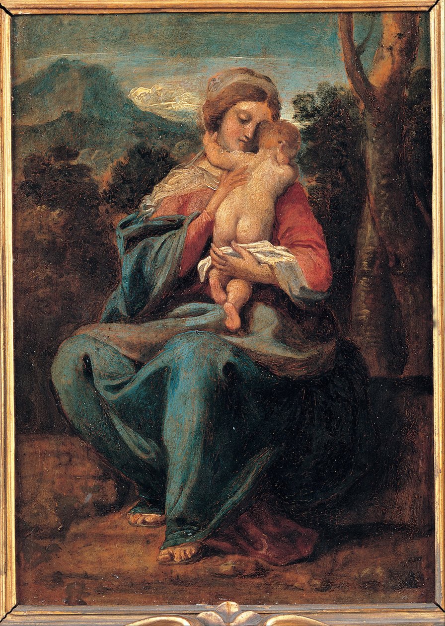 Madonna med barnet av Sisto Badalocchio