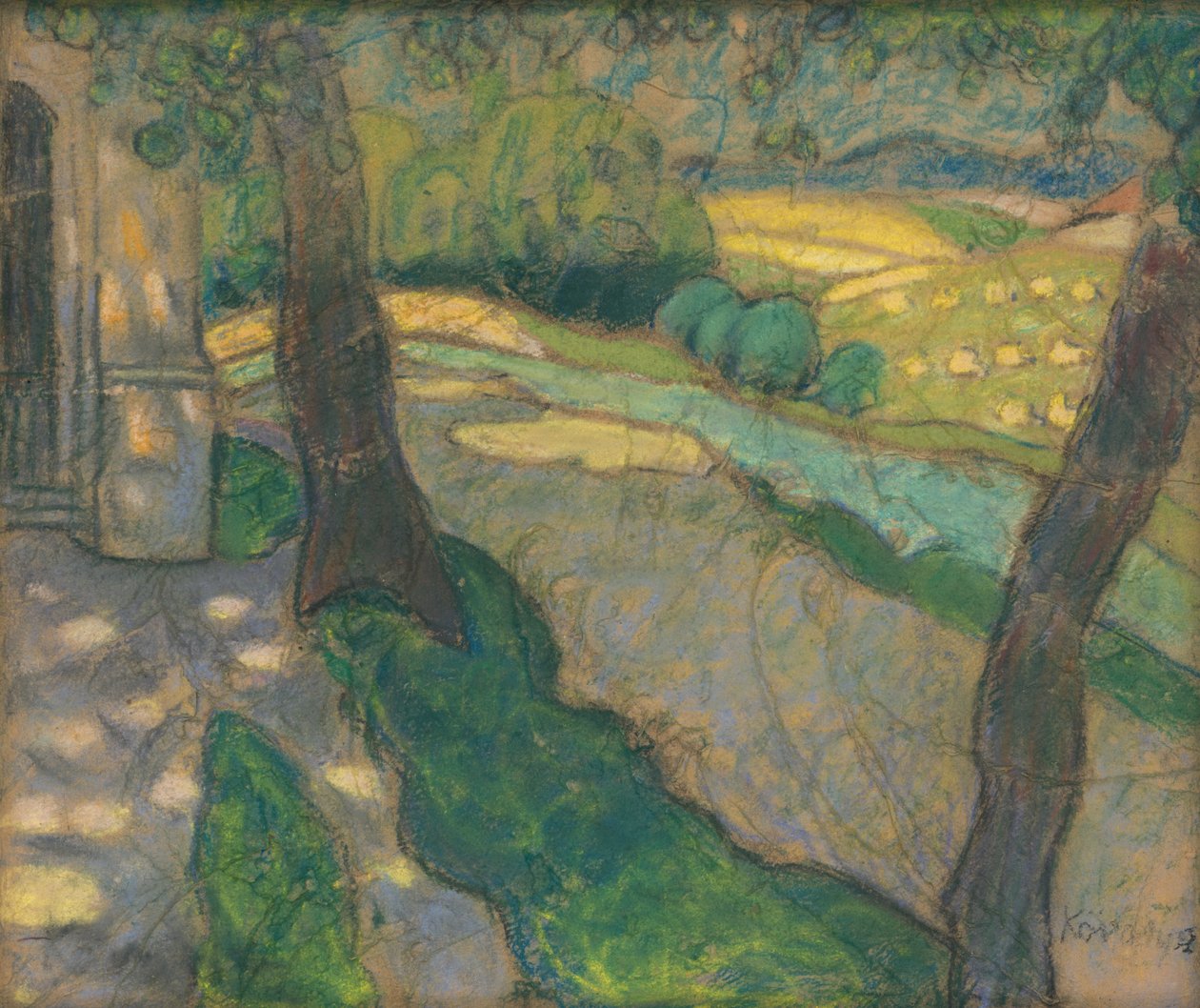 Kulle nära Kosice, 1910-14 av Slovakian School