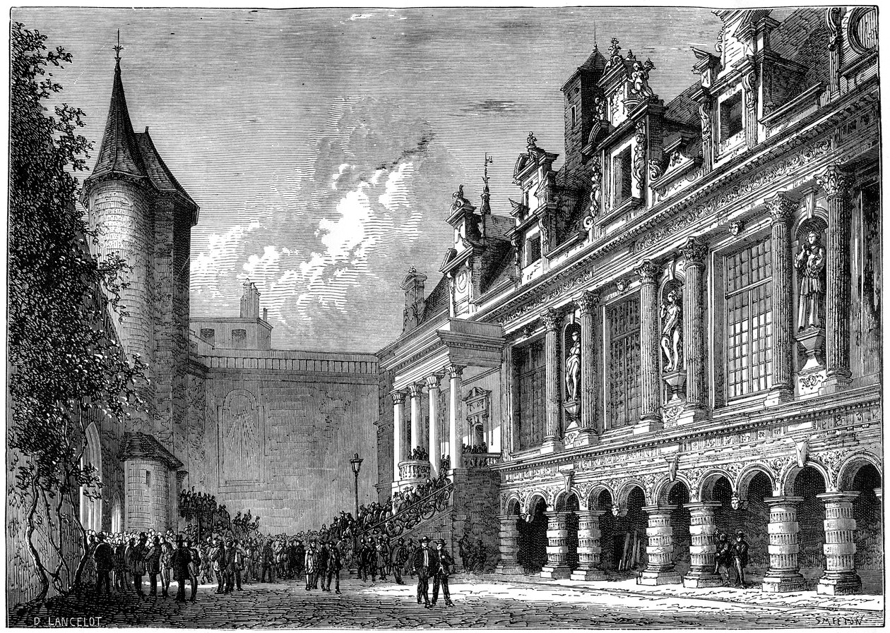Stadshuset i La Rochelle, Frankrike, 1882-1884 av Smeeton