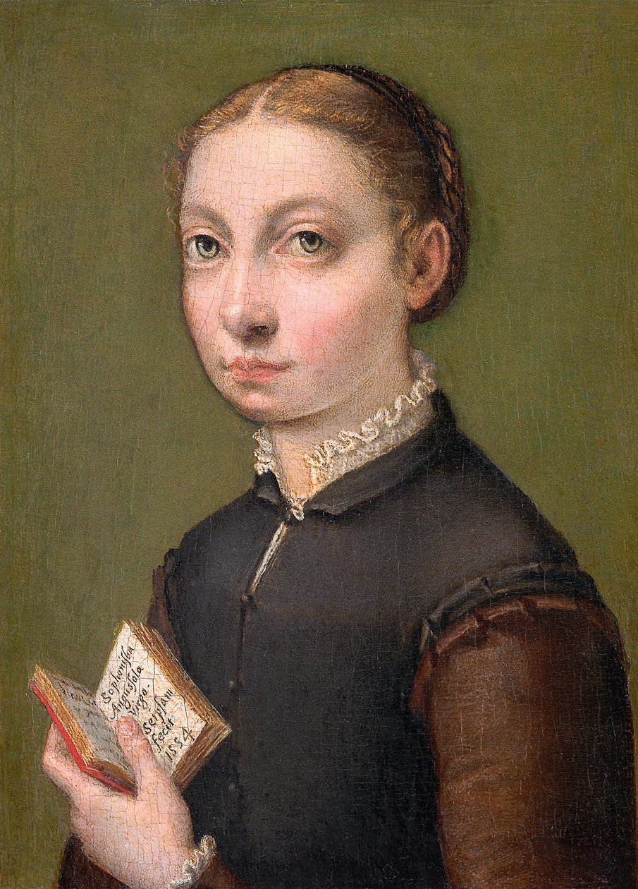 Self-portrait av Sofonisba Anguissola