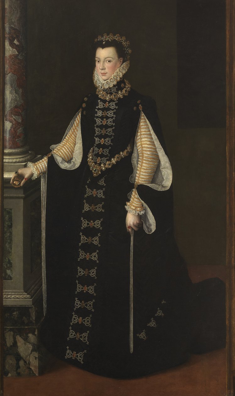 Elisabeth av Valois 1545-1568, drottning av Spanien, 1561-1565 av Sofonisba Anguissola