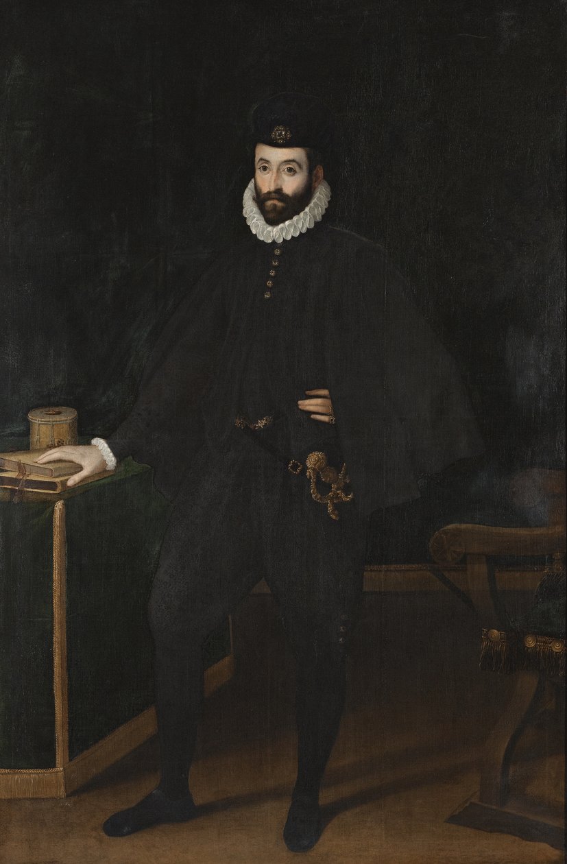 Porträtt av storhertigen av Toscana Francesco I de Medici 1541-1587 av Sofonisba Anguissola