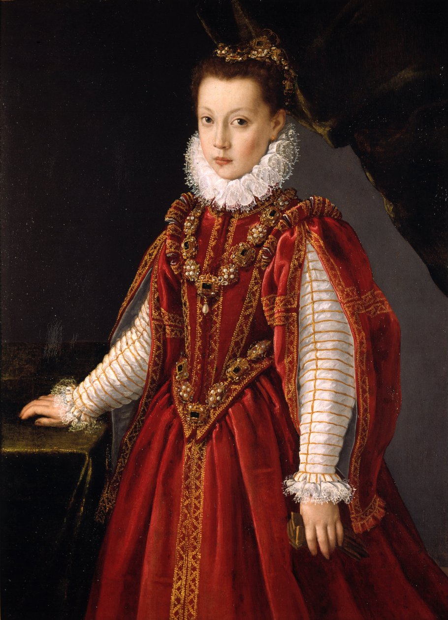Porträtt av en ung kvinna av Sofonisba Anguissola