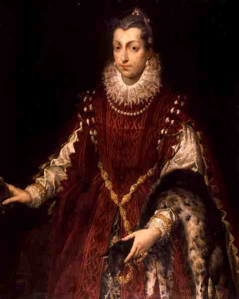 Porträtt av en ung patricier av Sofonisba Anguissola
