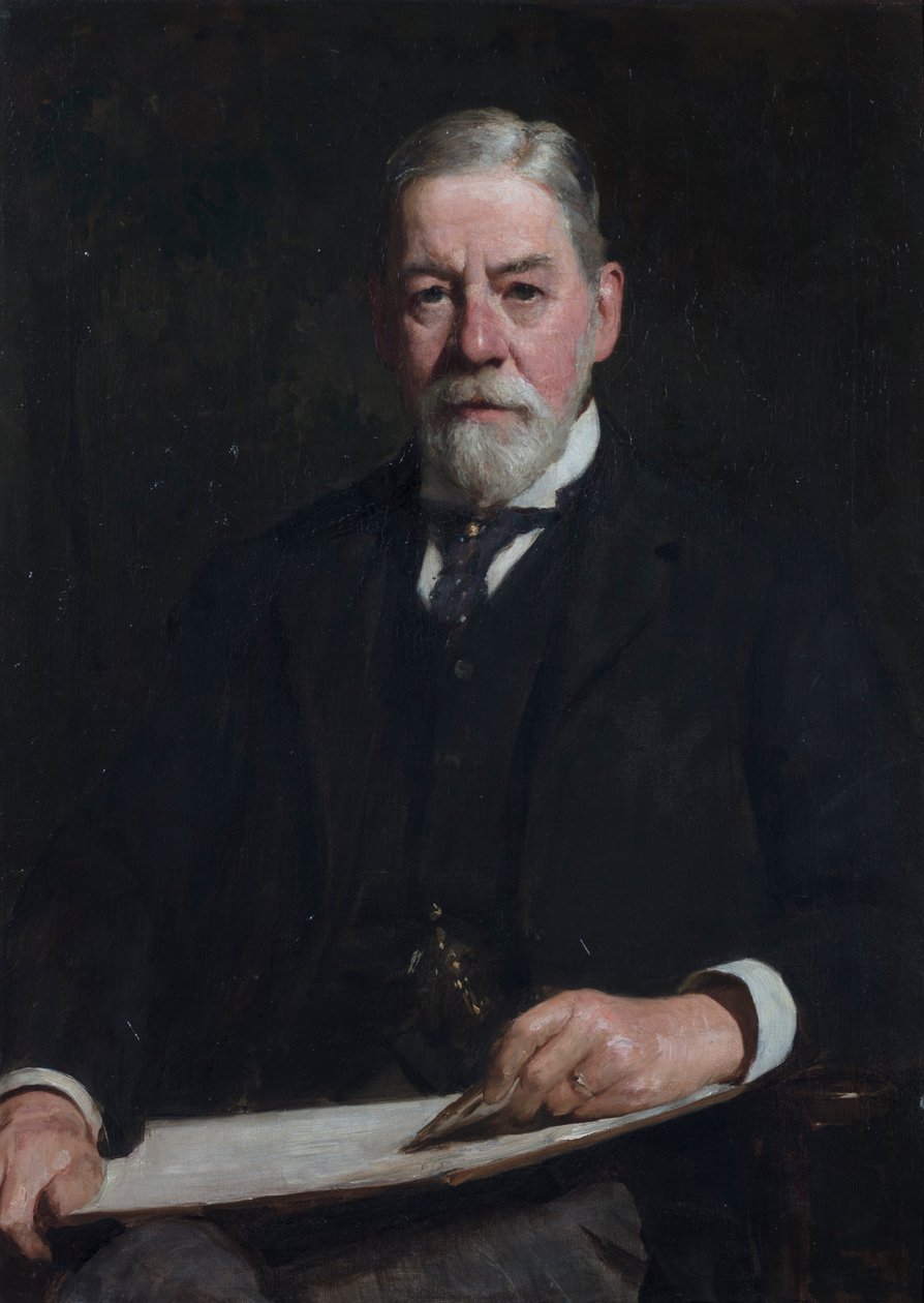 Porträtt av Sir Thomas Graham Jackson, ca 1896 av Solomon Joseph Solomon
