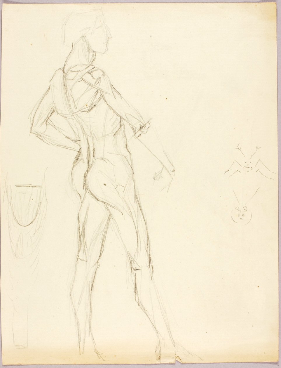 Anatomisk studie av Solon H. Borglum