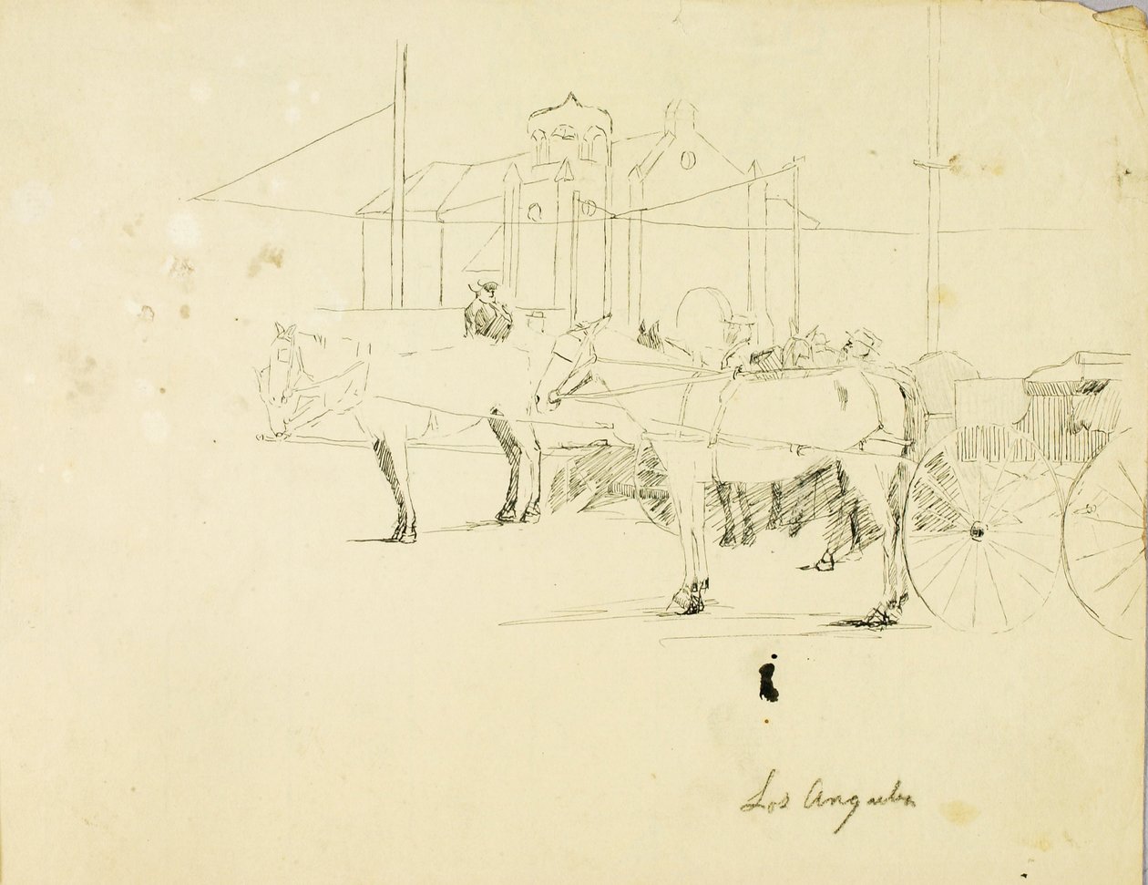 Los Angeles av Solon H. Borglum