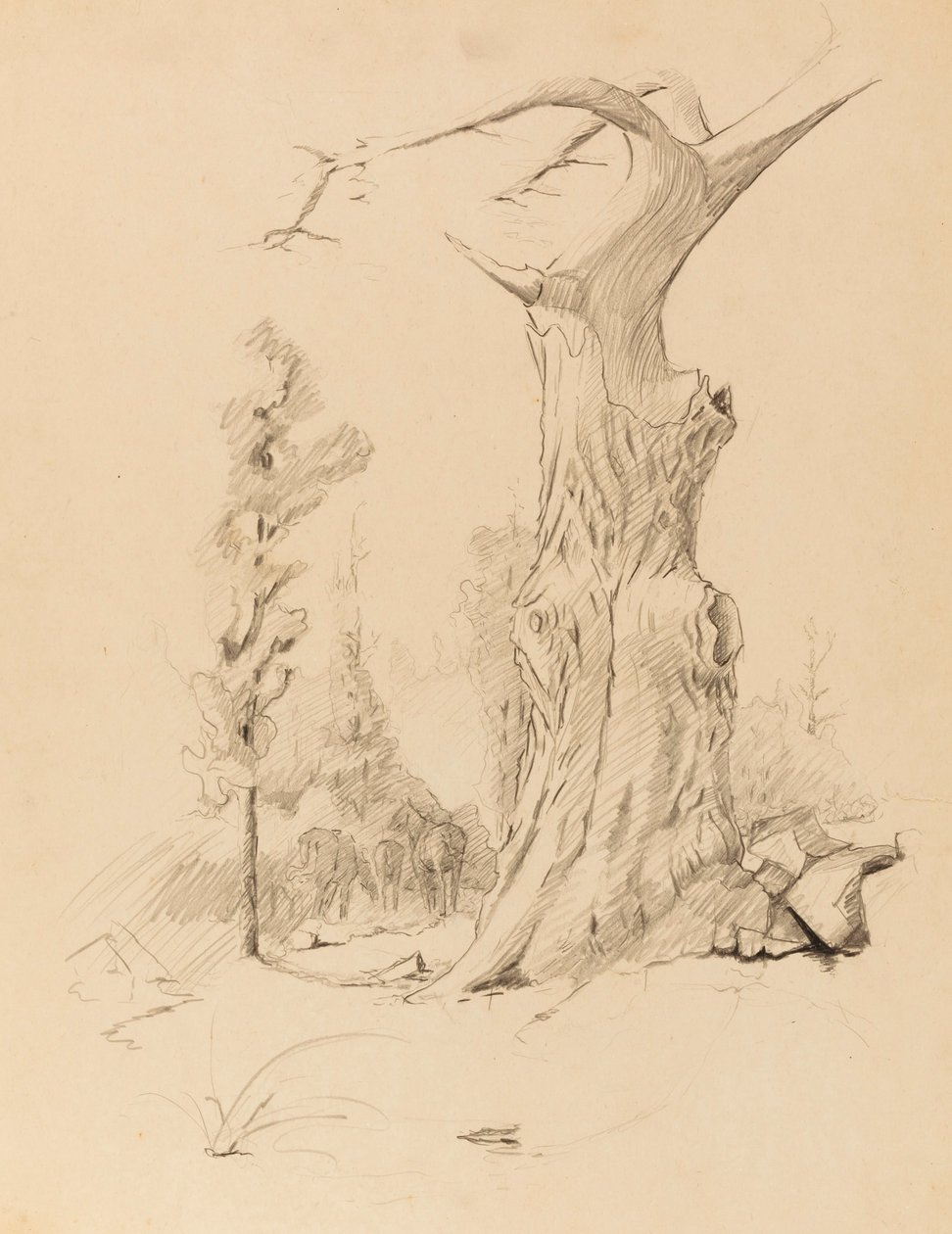Utan titel av Solon H. Borglum