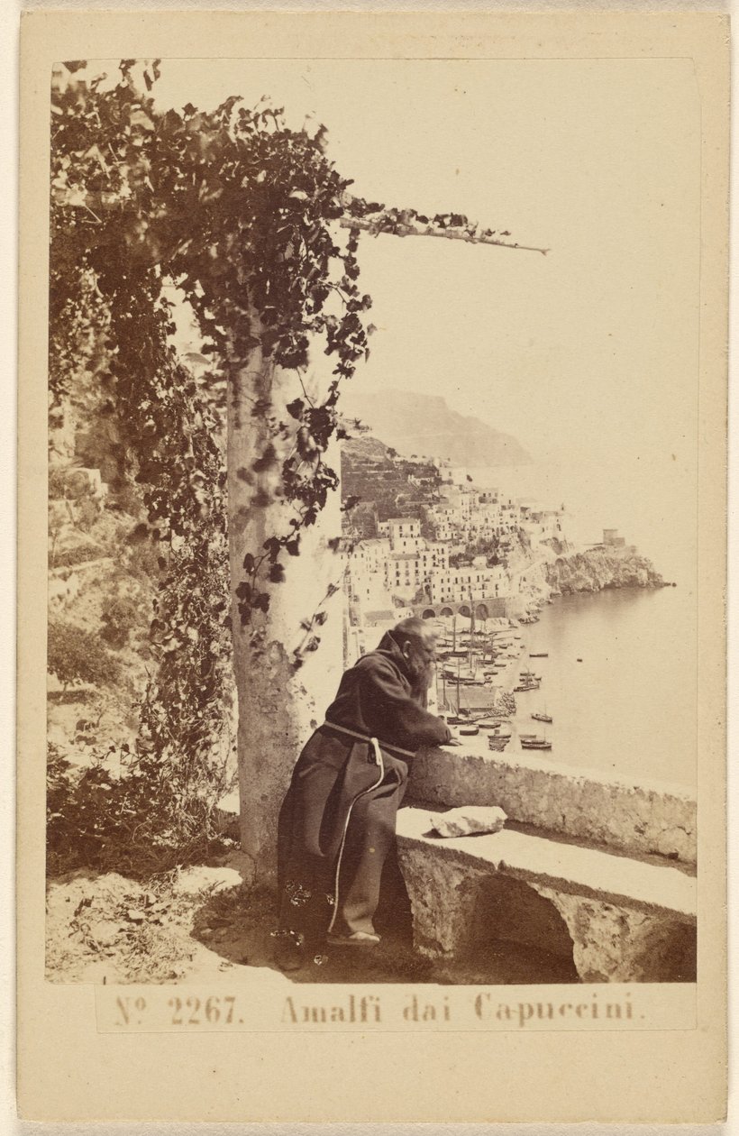 Amalfi av kapucinerna. av Sommer and Behles