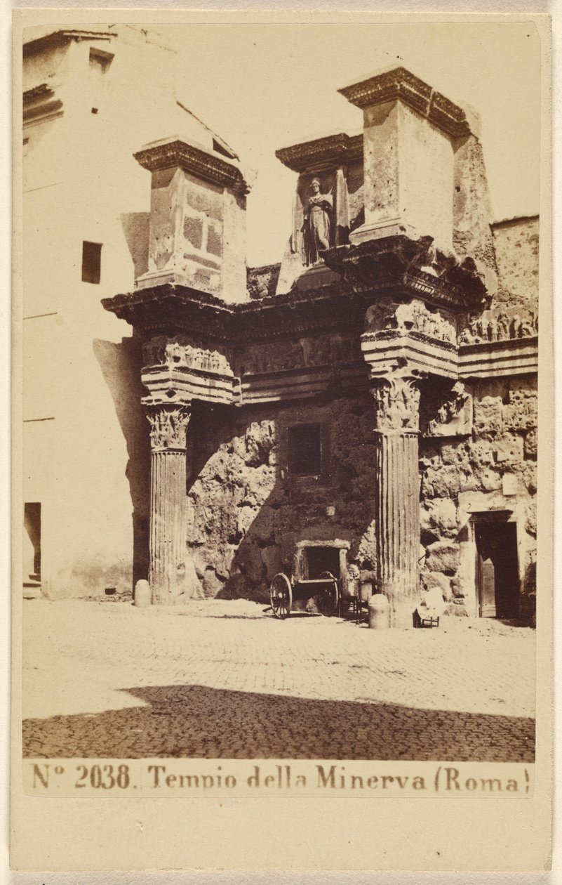 Minervas tempel (Rom) av Sommer and Behles
