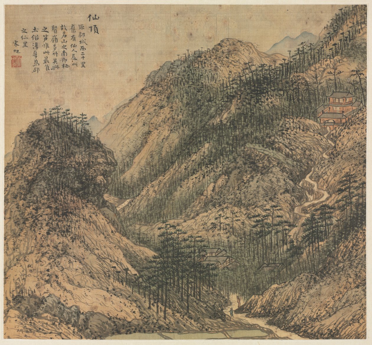 Xianding Immortals Peak, 1500-talet. av Song Xu