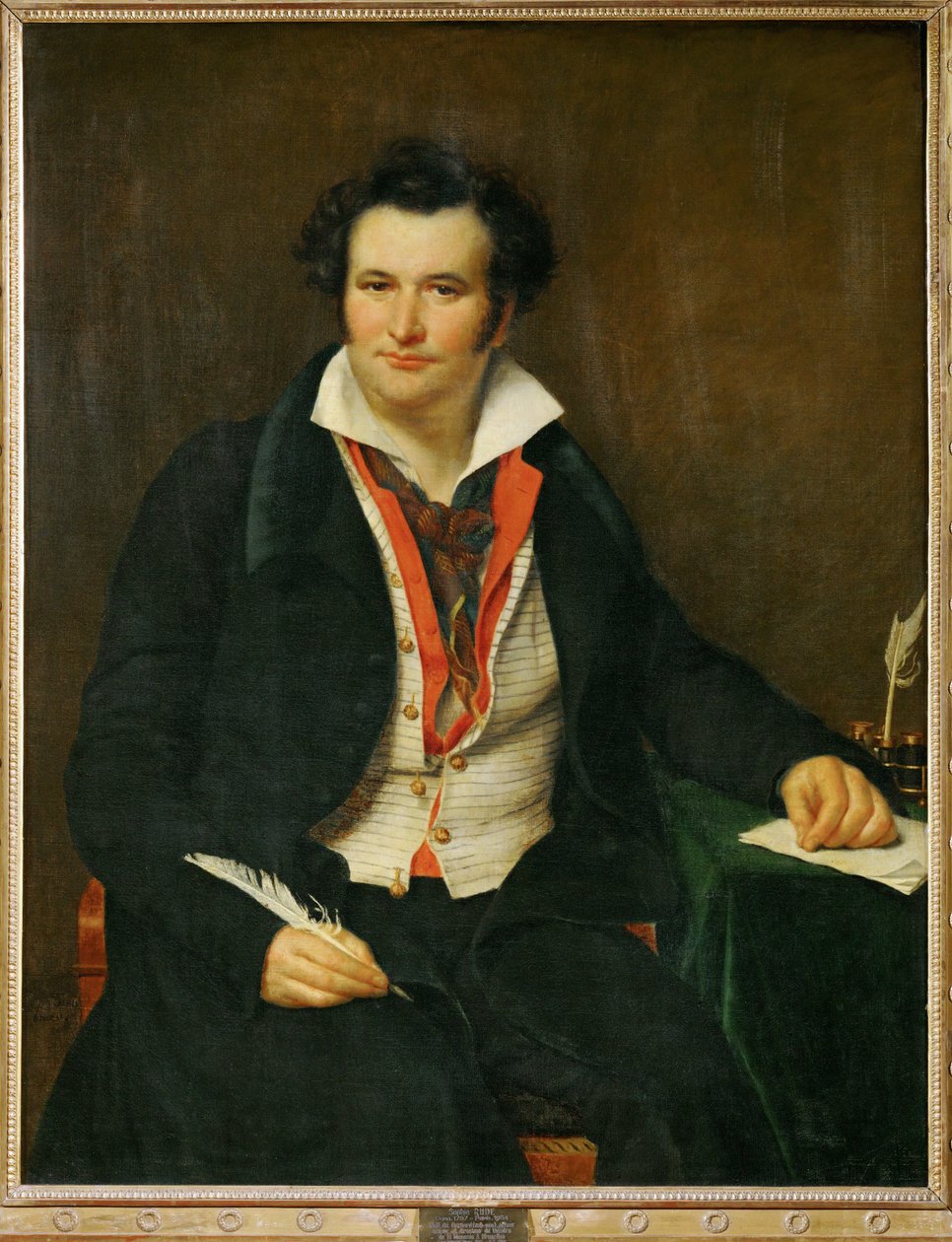 Wolf, känd som Bernard, författare, skådespelare, chef för Theatre de la Monnaie i Bryssel ... av Sophie (1797 1867) Rude
