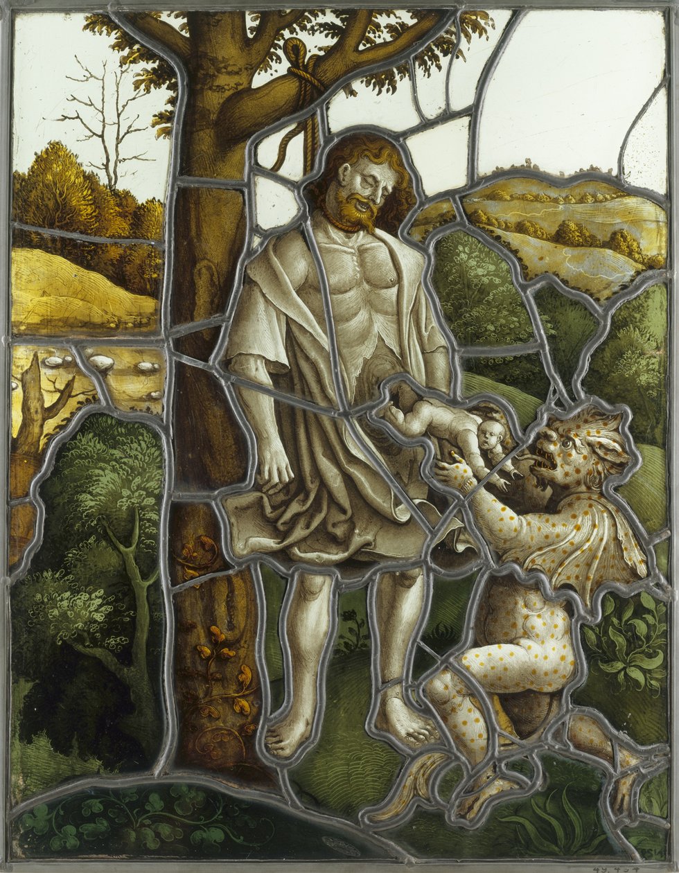 Hängningen av Judas, c.1520 av South German School