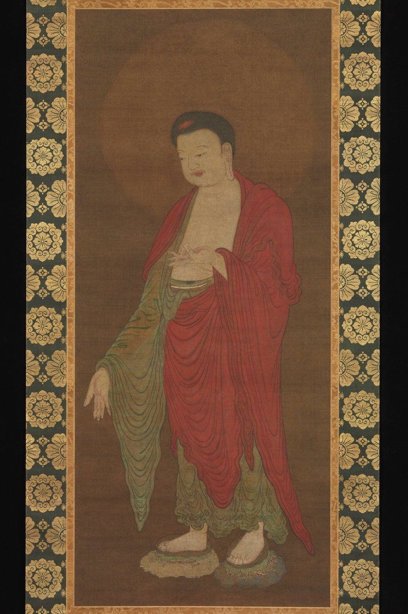 Buddha Amitabha nedstigande från sitt rena land av Southern Song Dynasty Chinese School