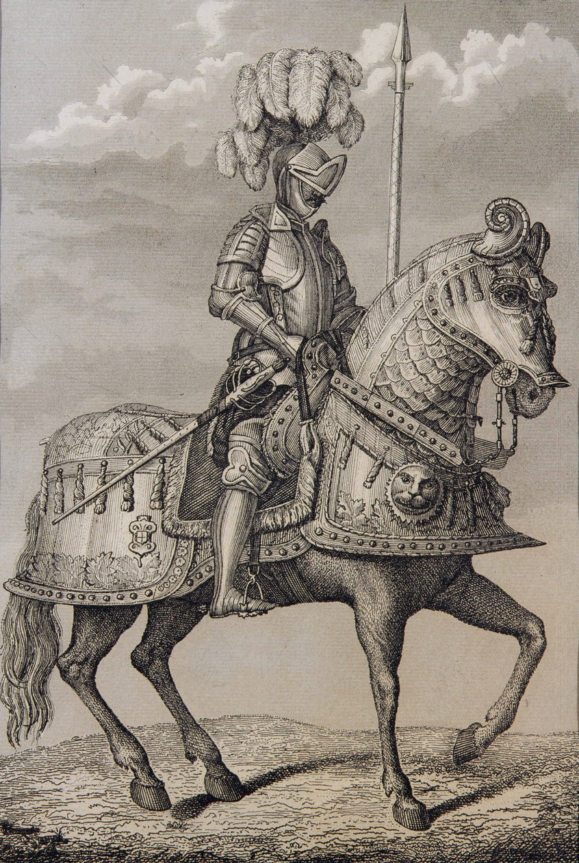 O le ofutau a Charles V (1500-58) na teuina i le Royal Armoury, Madrid, Sepania. av Spanish School