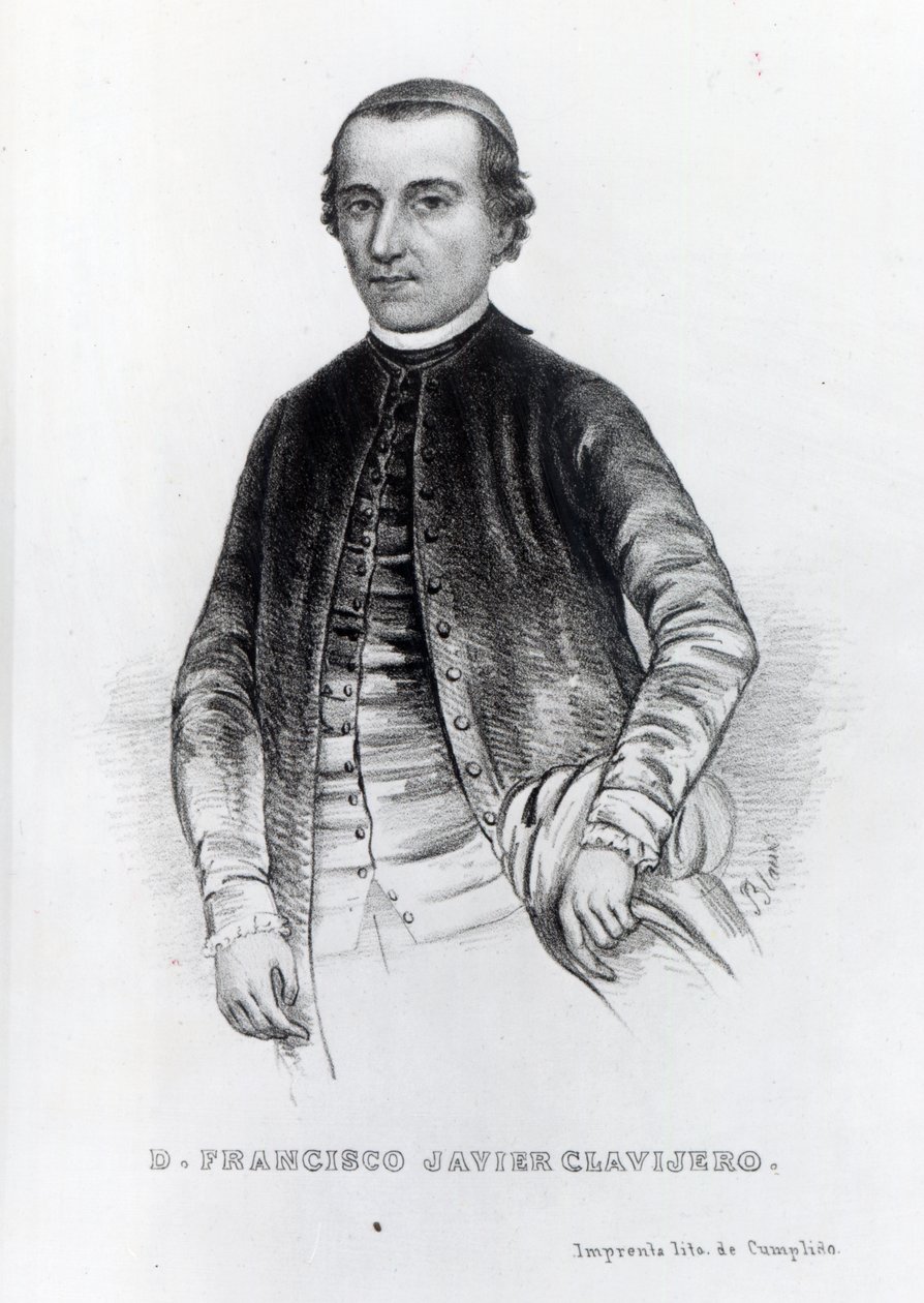Francisco Javier Clavijero av Spanish School
