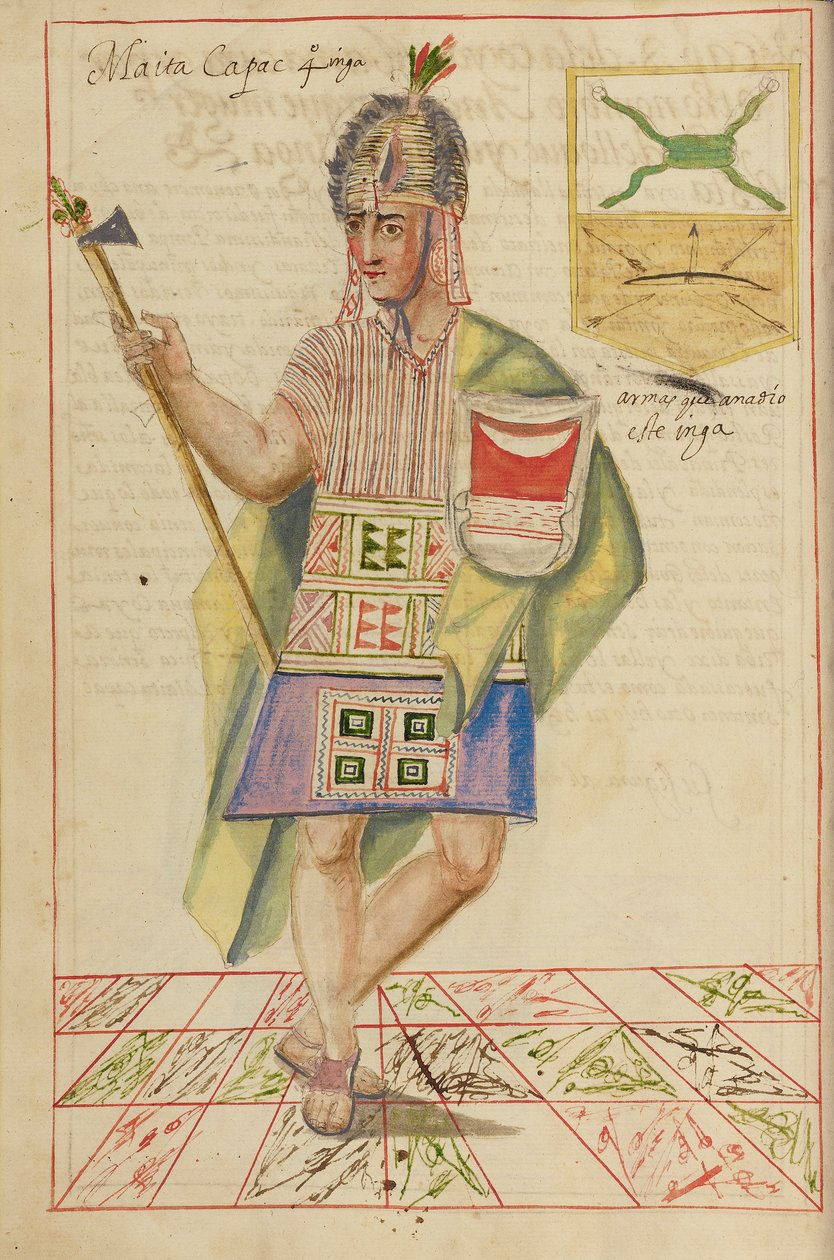 Mayta Capac, 1616 av Spanish School