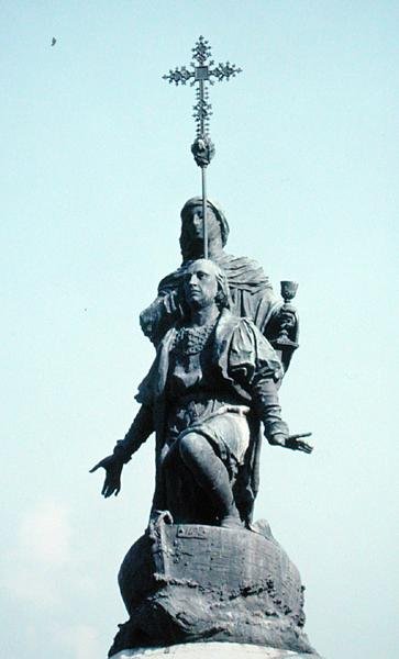 Monument till 1812 års konstitution av Spanish School