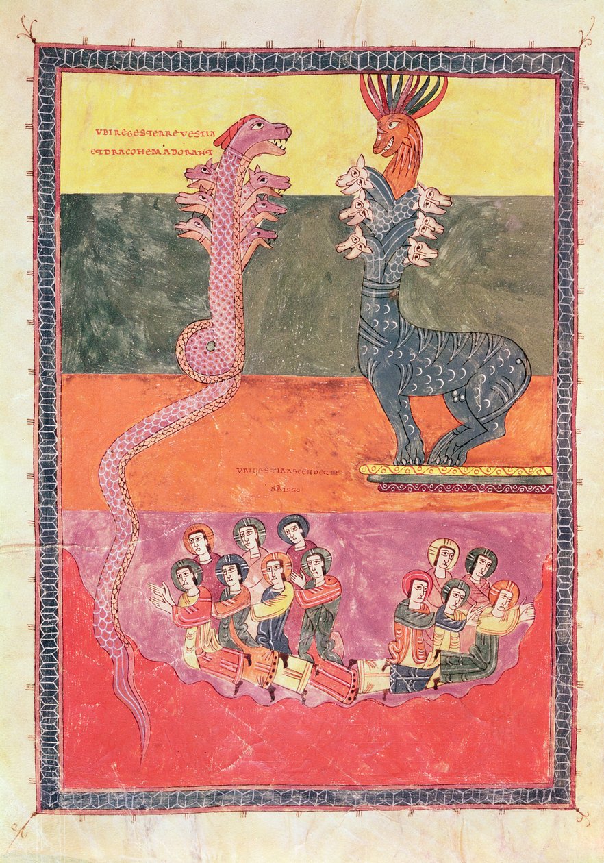 The Dragons, fra Girona Beatus sverige av Spanish School