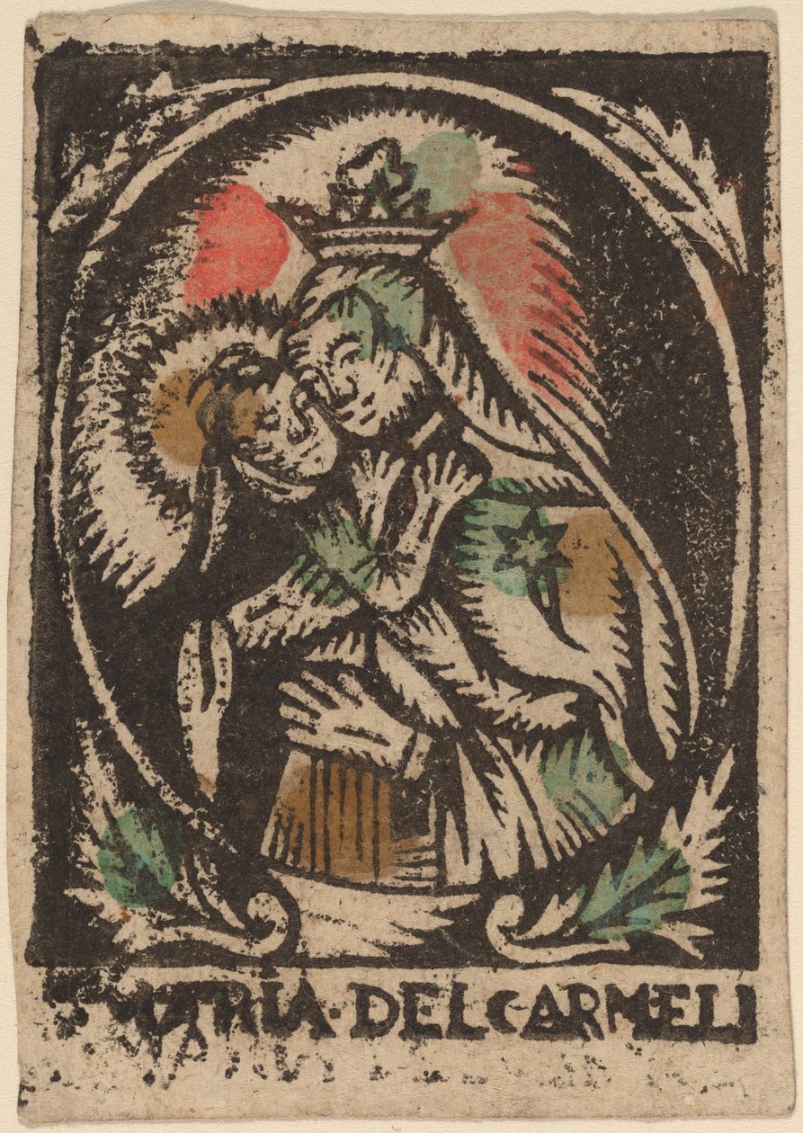 Madonna och barn av Spanish 15th Century