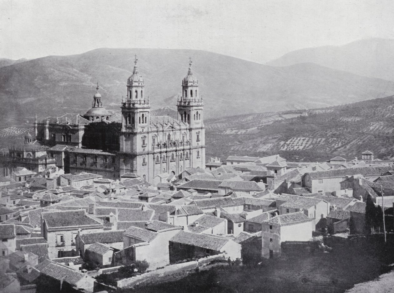 Katedralen, Jaen (svartvitt foto) av Spanish Photographer