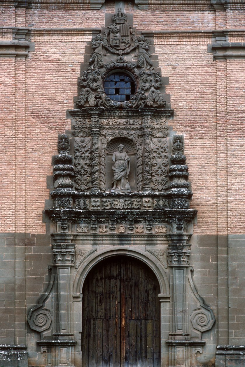 En barockportal av Spanish School