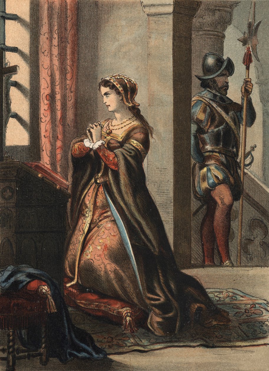 Anne av Boleyn (Anna eller Ann Bolin och Anne Bullen av Spanish School