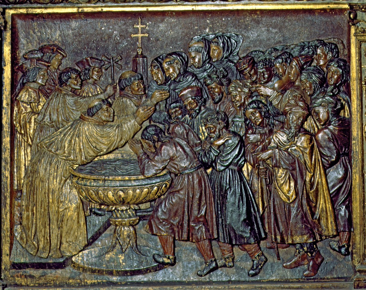 Morernas dop, av Felipe Bigarny (1475-1543), Capilla Real, Granada, Andalusien, Spanien av Spanish School