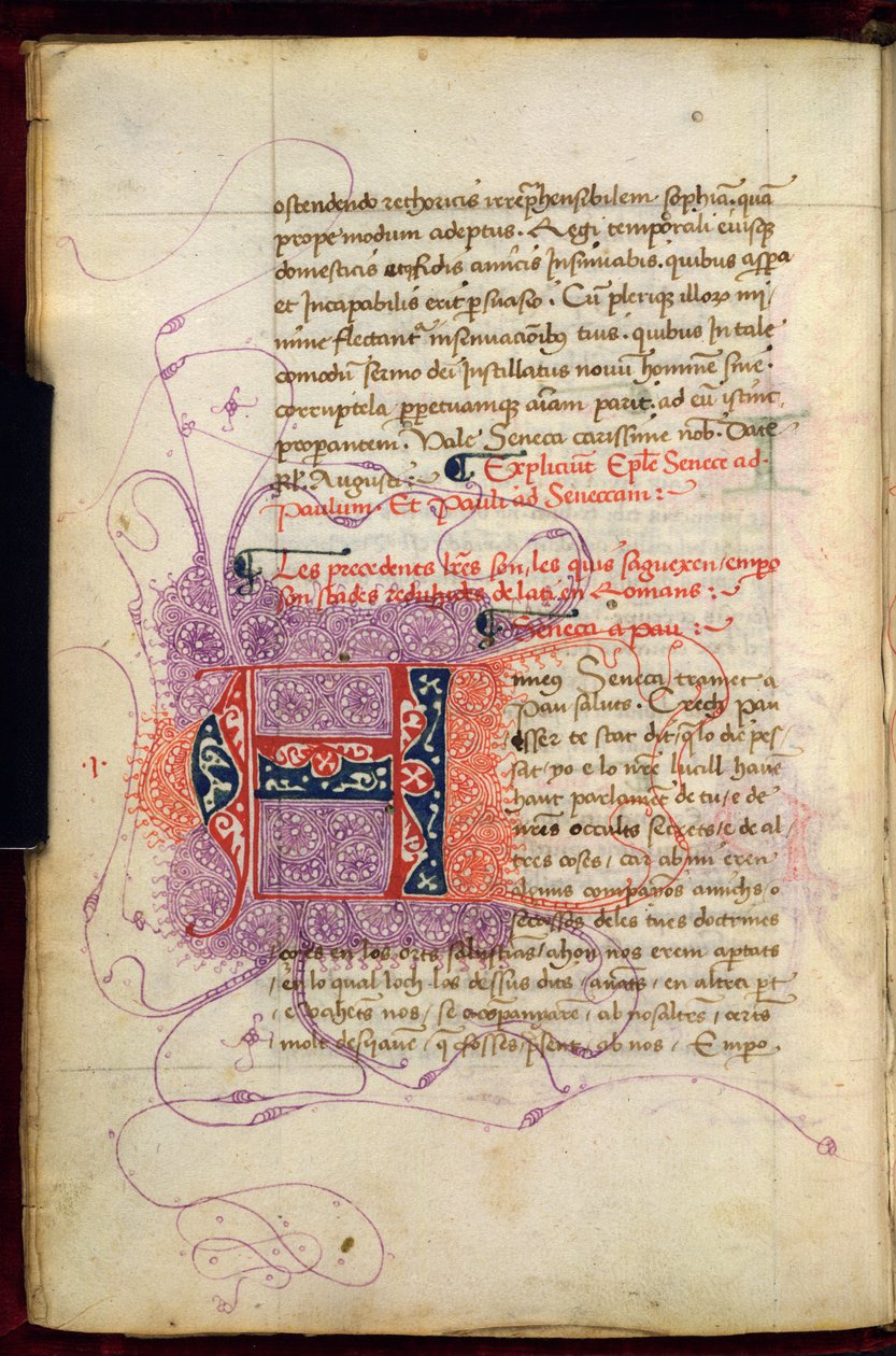 Burney 252, f. 4v, pusselinitial 