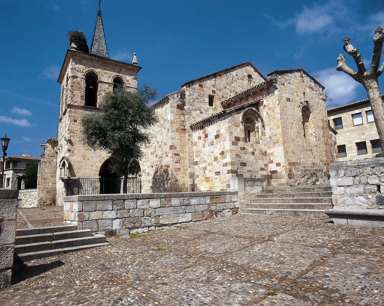 San Ciprianos kyrka av Spanish School