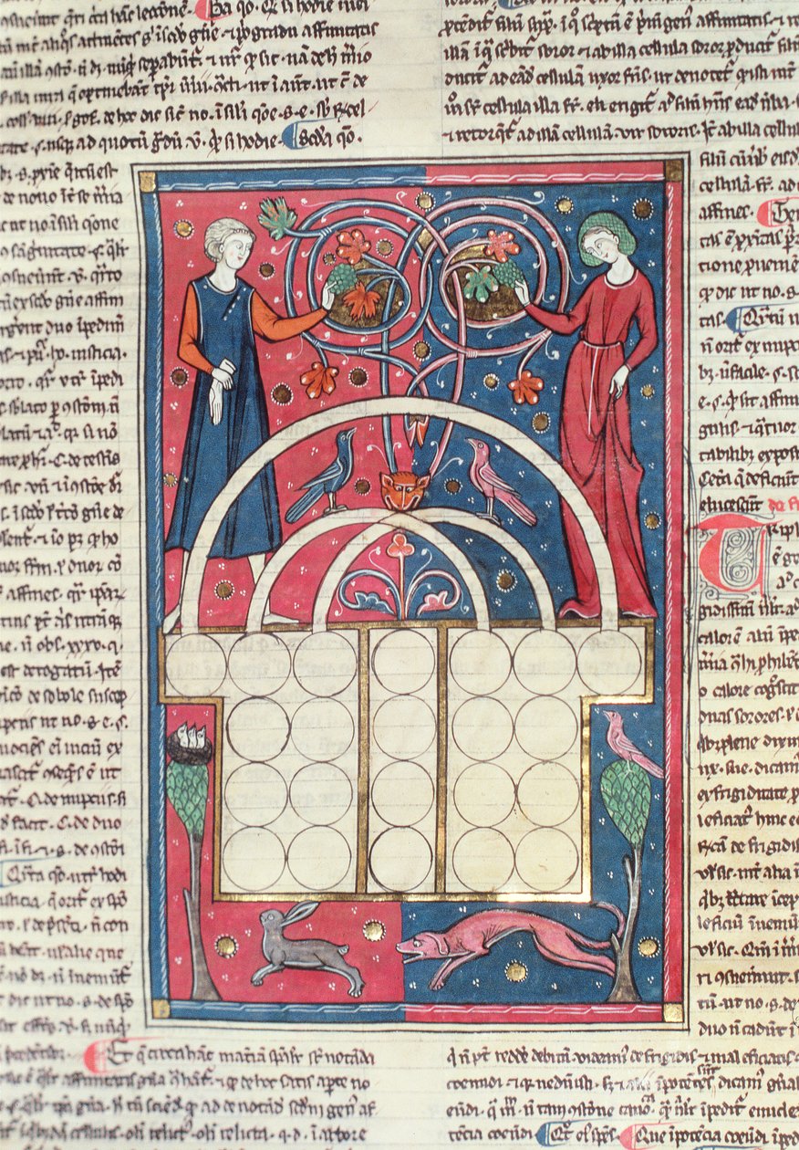 Codex 3 Bok IV Två ädla älskare (vellum) av Spanish School