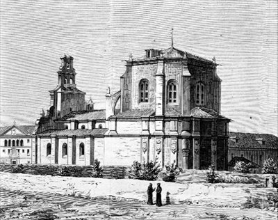 Convent of the Vine (Missionary College för Filippinerna) Valladolid, Spanien av Spanish School