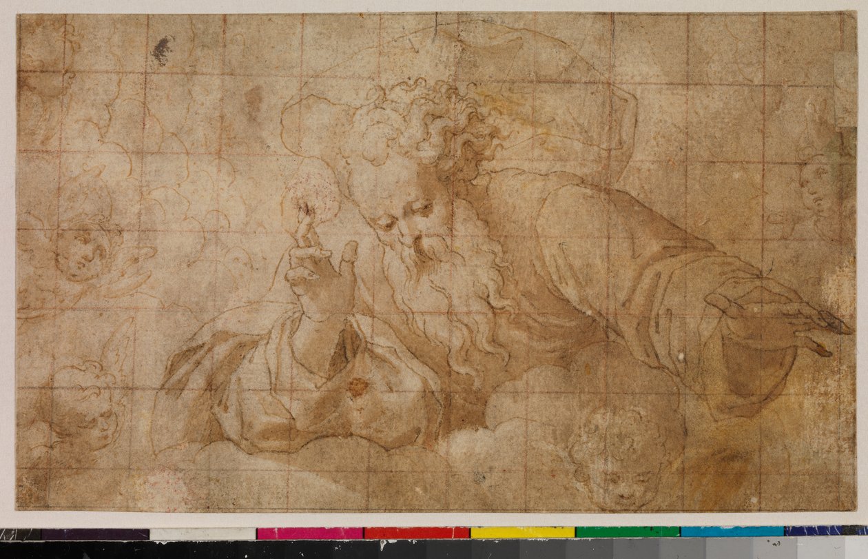 Gud fadern välsigne, 1675-99 av Spanish School