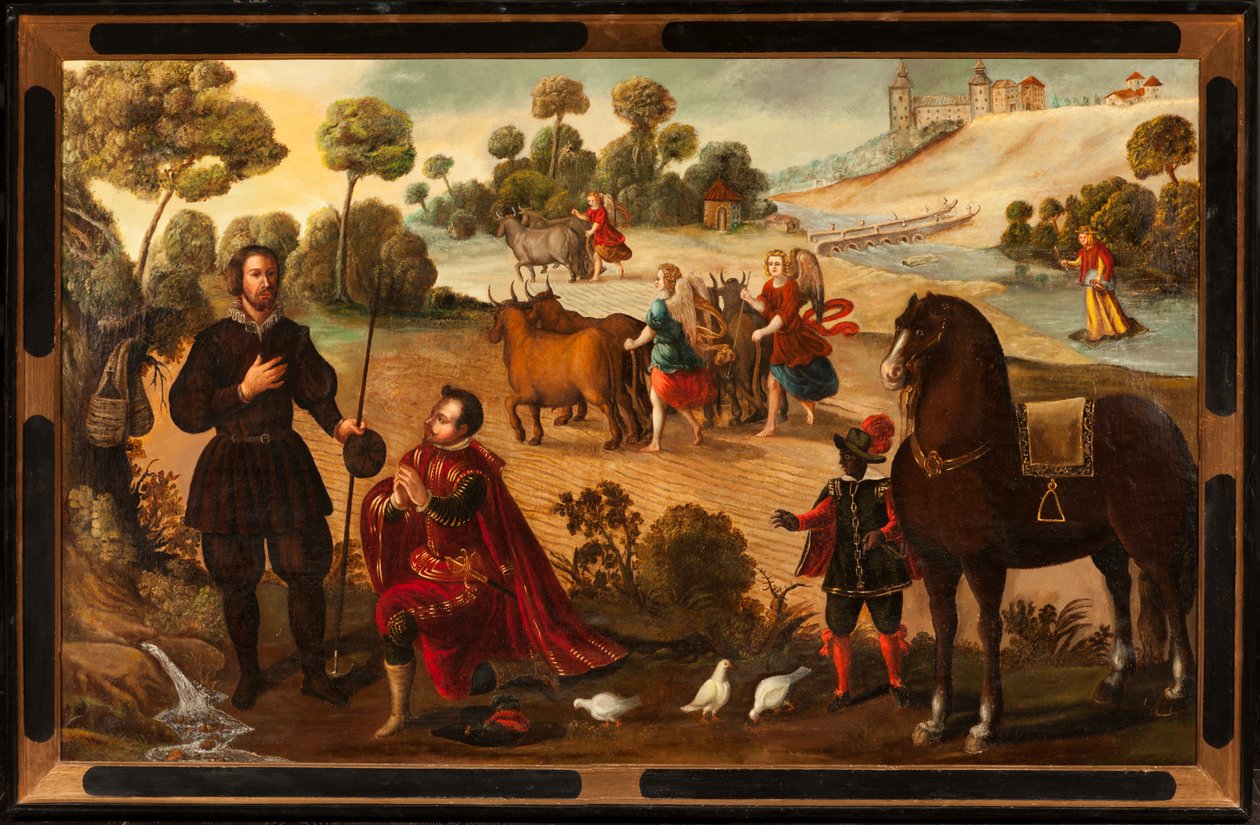 Mirakel från St. Isidore, ca. 1622 (målning) av Spanish School